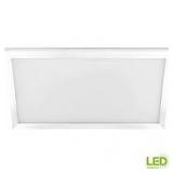 Commercial Electric 1 ft. x 2 ft. 23W Dimmable White Integrated LED Edge-Lit Flat Panel Flush Mount Light with Color Changing CCT not used