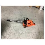 ECHO 20 in. 59.8 cc Gas 2-Stroke Cycle Chainsaw in working conditions