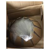 NuTone InVent Decorative Oil-Rubbed Bronze 80 CFM Ceiling Installation Bathroom Exhaust Fan with Light and White  not used