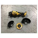 DeWALT  4-1/2 & 6" Wheel Diam, 9,000 RPM, Cordless Angle & Disc Grinder used in working conditions