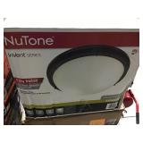NuTone InVent Decorative Oil-Rubbed Bronze 80 CFM Ceiling Installation Bathroom Exhaust Fan with Light and White  not used