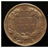 1858 large letters FLYING EAGLE CENT