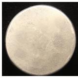 2 TROY OZ. .999 FINE SILVER HAND POURED ROUND
