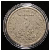 1921-S MORGAN SILVER DOLLAR IN AIRTITE