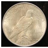 1923 PEACE SILVER DOLLAR