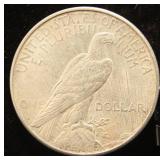 1923-S PEACE SILVER DOLLAR