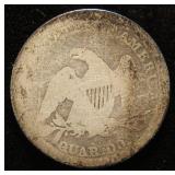 1854 SEATED LIBERTY QUARTER