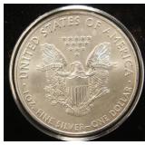 2017 AMERICAN SILVER EAGLE 1 TROY OZ. .999 FINE SILVER IN AIRTITE