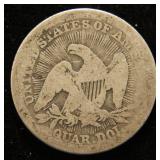 1853 SEATED LIBERTY QUARTER