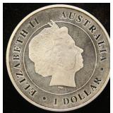 2015 AUSTRALIA SPIDER 1 TROY OZ .999 FINE SILVER