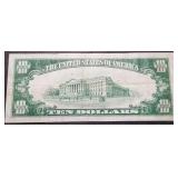1929 $10 NATIONAL CURRENCY CENTRAL UNITED BANK OF CLEVELAND OH CHARTER# 4318