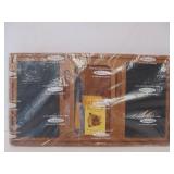 NOS Vintage Mid Century BARIBOCRAFT Cutting Board w/Knives