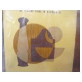 NOS Vintage Mid Century BARIBOCRAFT Cutting Board w/Knives