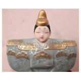 Signed Vintage Oriental Figurines w/Box