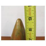 Antique Chinese Relief Hammered Copper Wall Vase