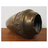 Antique German Hammered Copper Vase