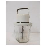 Vintage Chicago electric Hand Mixer w/Glass Measuring Cup