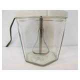 Vintage Chicago electric Hand Mixer w/Glass Measuring Cup
