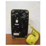 Vintage YELLOW Western Electric Rotary Dial Telephone