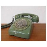 Vintage GREEN Western Electric Rotary Dial Telephone