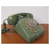 Vintage GREEN Western Electric Rotary Dial Telephone