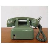 Vintage GREEN Western Electric Rotary Dial Telephone