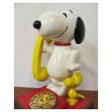 Vintage SNOOPY & WOODSTOCK Telephone
