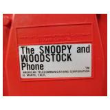 Vintage SNOOPY & WOODSTOCK Telephone