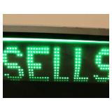 Vintage SALESCASTER Model 56 Lighted Store Display Sign