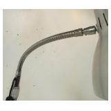 Vintage Mid Century Chrome Gooseneck Floor Lamp