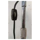 Vintage Mid Century Chrome Gooseneck Floor Lamp