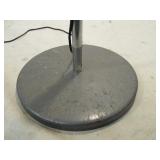Vintage Mid Century Chrome Gooseneck Floor Lamp