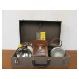 Vintage Bell Howell "One-Nine" Movie Camera w/Case & Lighting Setup
