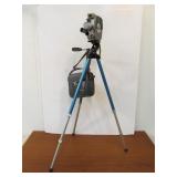 Vintage Keystone 8mm Movie Camera w/Case & Tripod