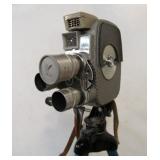 Vintage Keystone 8mm Movie Camera w/Case & Tripod