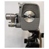 Vintage Keystone 8mm Movie Camera w/Case & Tripod