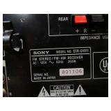 Working SONY Stereo Receiver w/Remote