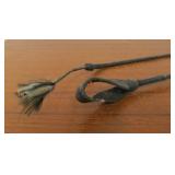 Group of Vintage Horse Tack Whips Brush etc
