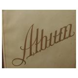 Antique Victorian Photo Album w/Some Photos
