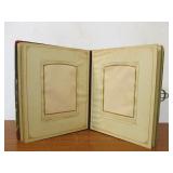Antique Victorian Photo Album w/Some Photos