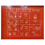 Vintage Universal Grease Fittings Service Station Display Box