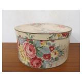 Nice Vintage STOR-AID Ladies Hat Box w/Linens