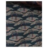 Large Bolt of Golf Motif Fabric