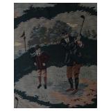 Large Bolt of Golf Motif Fabric