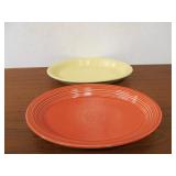 Group of Fiesta Ware Serving Pieces