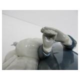 Large 14.5" LLADRO Couple with Umbrella