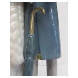 Large 14.5" LLADRO Couple with Umbrella