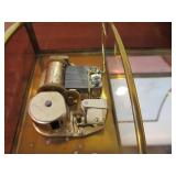 Lot of 5 VIA VERMONT Etched Glass Music Boxes