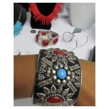 Large Lot of Nice Southwestern Style Jewelry