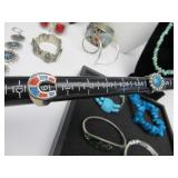 Large Lot of Nice Southwestern Style Jewelry